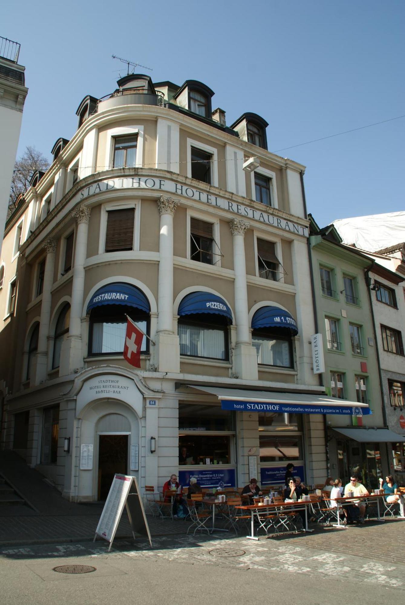 Stadthof Budget Hotel Basel City Center Luaran gambar