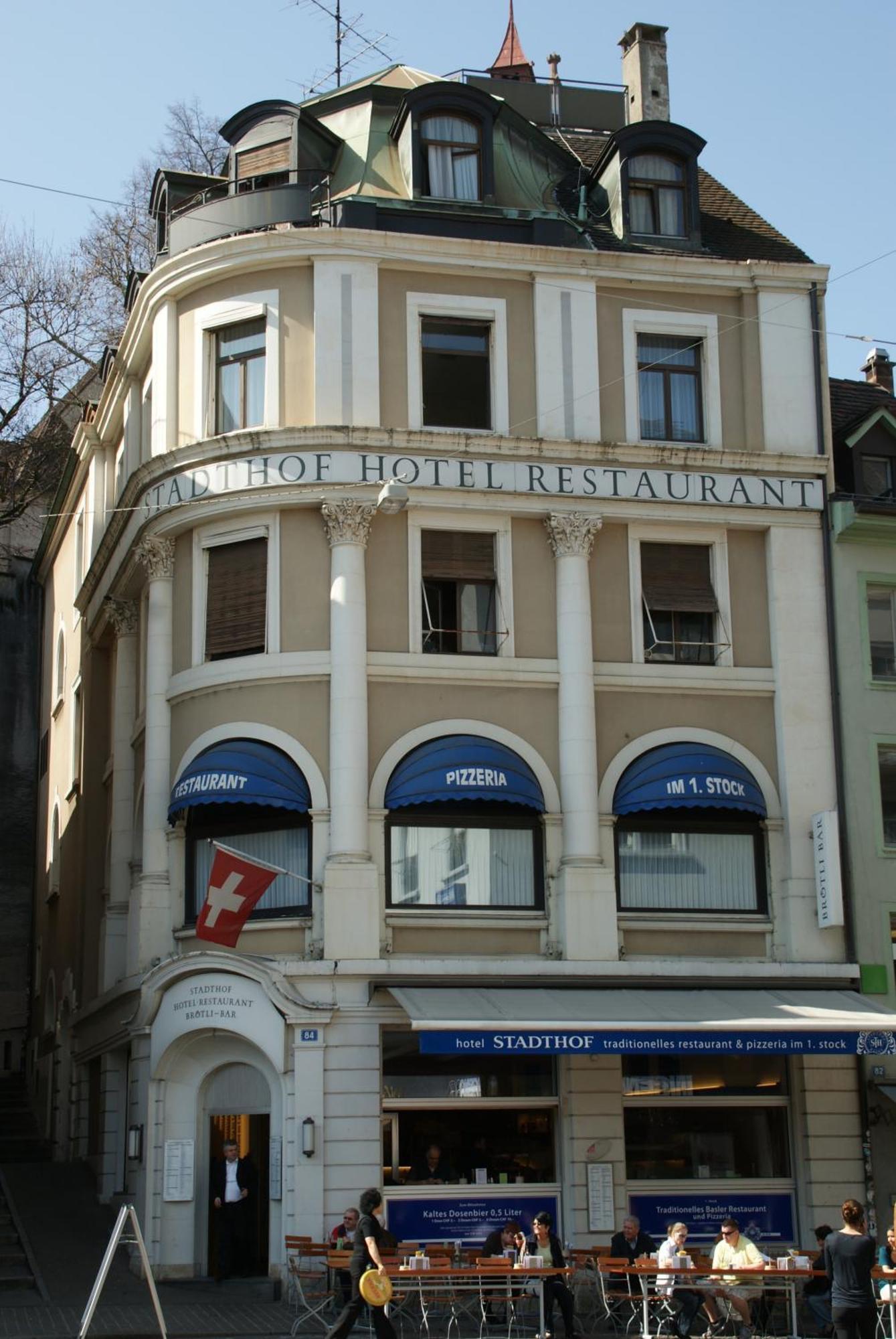 Stadthof Budget Hotel Basel City Center Luaran gambar